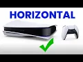 Can I Position the PlayStation 5 in Horizontal Orientation flat on surface