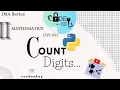 2 1 Count Digits Mathematics Data Structures and Algorithma Python DSA Series