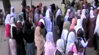 Ethiopian Muslims In Devotion Performing Menzuma Zikr 