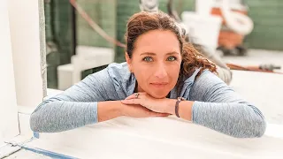 CATAMARAN BUILD – Glossing Up Our Interior (MJ Sailing – Ep 209)