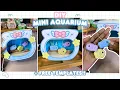 DIY Mini Cardboard Aquarium Free Template Cute DIY Crafts