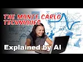 The Monte Carlo techniques Explained by AI