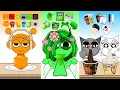 Download Lagu Sprunky's Emoji Challenge Ramen, Tteokbokki, Kimbap, and Chicken Mukbang