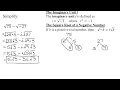 Simplify Radicals of Positive and Negative Numbers Square Root of 75 Minus Square Root of - 27