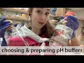 Choosing and preparing pH buffers - practical stuff