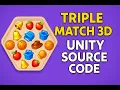 Triple Match 3D Unity Source Code Puzzle Game Project at Playsourcecode com