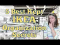 Best Kept IKEA Organization Secrets Craft Room Organization