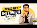 JavaScript Interview Questions Answers 2026 Most Asked Frontend Developer Interview Questions