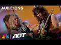 Download Lagu AGTs Rock Revolution Steel Panther Owns The Stage with Eyes of A Panther  Auditions  AGT 2023 MP3