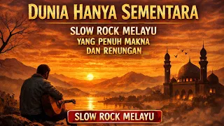 dunia hanya sementara slow rock melayu penuh makna u0026 renungan hidup