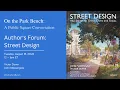 Author s Forum Street Design
