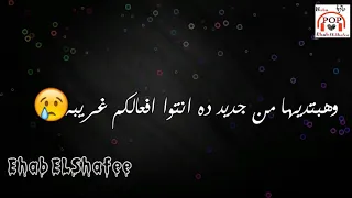 ياللي كنت في يوم شاريكم بعتكم وخسرت فيكم وهبتديها من جديد دندنها