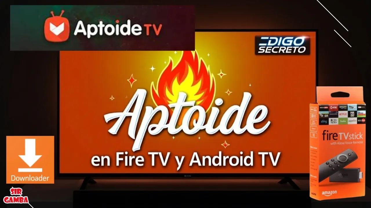 đ„ Instala Aptoide TV FĂCIL en Fire TV y Android TV con este CĂDIGO SECRETO