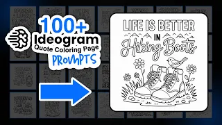 100 Free Prompts for AI Coloring Pages Still Work
