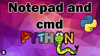 How To Run Python Scripts Using cmd How To Use Notepad To Write Python Scripts Hello World Program