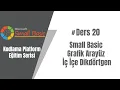 20 Small Basic Egitim Serisi - Grafik Arayuz Ic Ice Dikdortgen