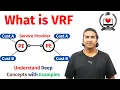 Virtual Routing and Forwarding with Examples VRF For Network Engineers Service Provider
