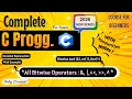 Complete Bitwise Operators with Examples One Shot C Programming Full course for Beginners