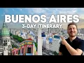How to Spend 3 Days in BUENOS AIRES Travel Itinerary
