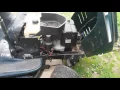 Craftsman hydrostatic transmission troubles