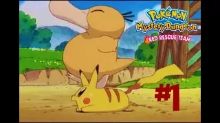 PSYDUCK!! ARE U SERIOUS Pokemon Mystery Dungeon Red Rescue Team Episode 1- Our First Rescue!