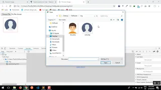 Preview an image before uploading using JavaScript