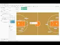 How to plot missing data from a custom background in Tableau