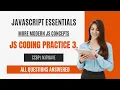 More Modern JS Concepts JS Coding Practice 3 Answers JavaScript Essentials NxtWave CCBP 4 0