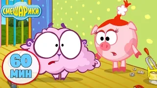 Смешарики 2D Час вместе с любимыми героями Часть 2 Лучшие серии 