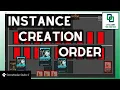Game Maker Studio 2 - Instance Creation Order