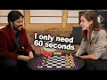 Hikaru Thinks He Can Beat Me in 60 Seconds