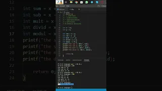 Modulus Operator in c language
