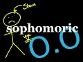 Sophomoric - A Definition in Normal Conversation