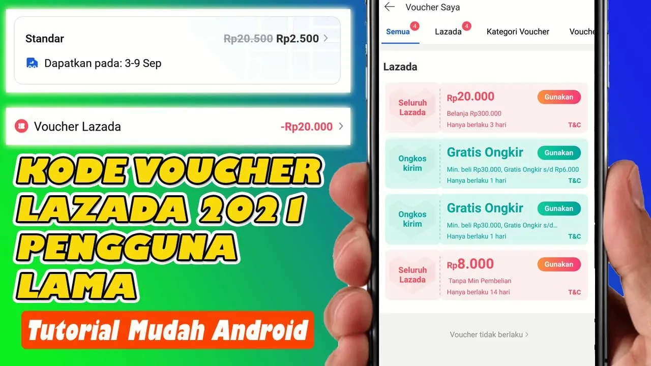 Kode Voucher Lazada 2021 (Gratis Ongkir, Diskon, dan Cashback)