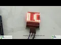 Displaying Scrolling text on 8x8 LED matrix
