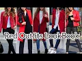 Red Outfits ideas 2019 How to Style Red Fashion LookBook The Dressify Diary