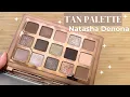 TAN Eyeshadow Palette Natasha Denona Swatches Comparisons Viseart Charlotte Tilbury More