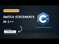 Part 11 - Switch Statement in C Nested Switch statement Urdu Hindi