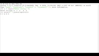 Python program WAP in string to remove extra spaces