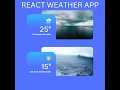 Create a React app with the weather API Squid game challenge - Part 1