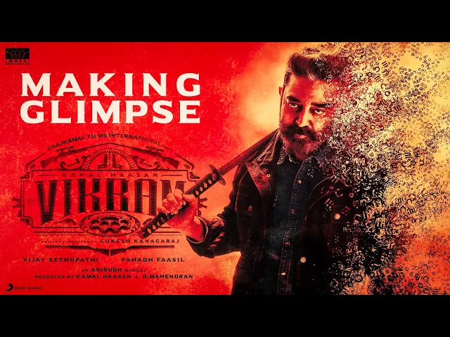 VIKRAM – MAKING GLIMPSE