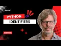Python Identifiers Explained in Telugu Learn Naming Rules in Python Easily