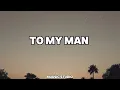To My Man, With Love|💋|Official lyrics video|Song Dedicated to the one who makes love feel like home