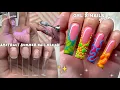 HOW TO DO GEL X NAILS AT HOME GEL X NAILS FOR BEGINNERS ABSTRACT NAIL DESIGN Nail Tutorial