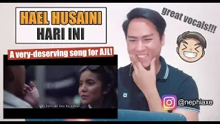 Download [SINGER REACTS] Hael Husaini - Hari Ini (Official Music Video) MP3