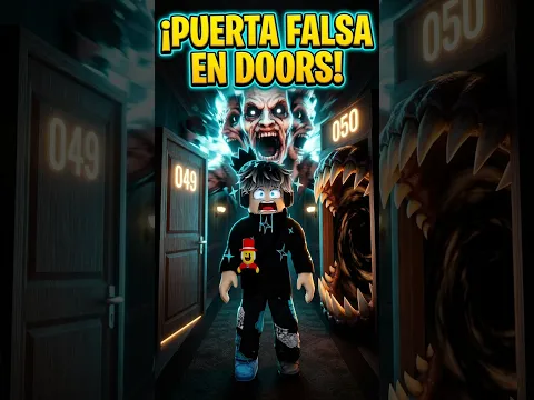 ¡RUSH VIENE Y LA PUERTA ES FALSA! 😱 ¿49 o 50 en DOORS? #Shorts #Roblox