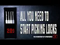 The 20 lock pick kit
