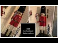 My biggest DIY project yet DIY life sized nutcracker Christmas decoration Vlog