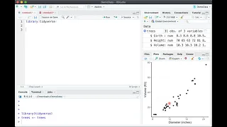 R Tutorial - Basic Scatter plot using ggplot
