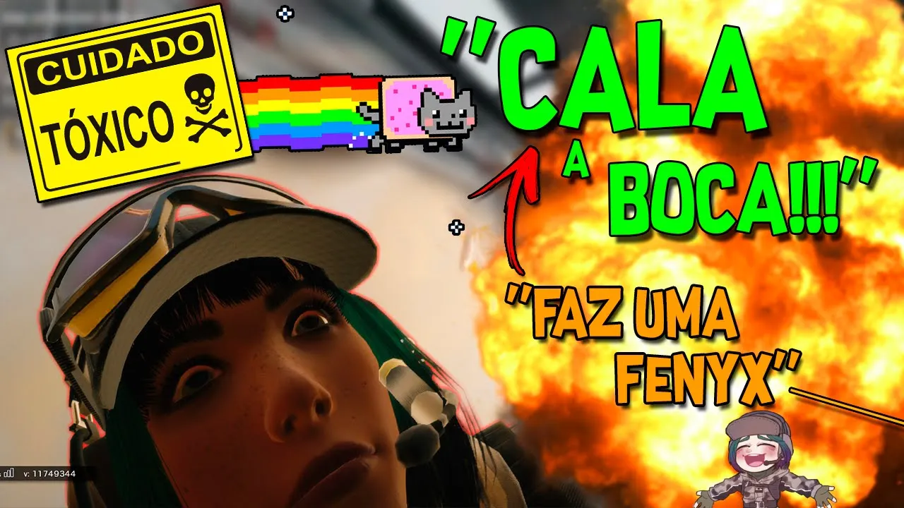 CONTANDO PIADAS E DANDO RAGE! RAINBOW SIX SIEGE